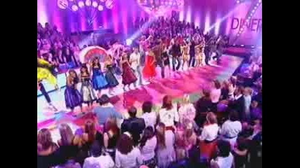 Westlife ft. Others - Youre The One That I Want (Greasemania Finale ITV1 18-10-2003)