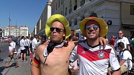 France: Germany and France fans gear up for Euro 2016 face off
