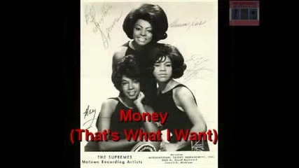The Supremes - Money ( Thats What I Want ) - 1966 
