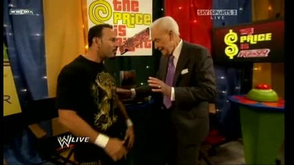 Raw 9/07/09 Bob Barkur & Chavo Guerrero [backstage]