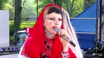 Exсlusive! Lady Gaga Interview @ Gma Concert a Dream Come True ^ H Q ^