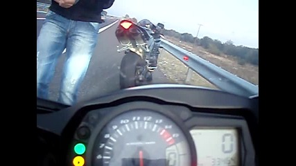 Suzuki Gsx-r 1000 (200-300km/ 6 sec)