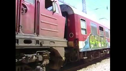 Пв за Пещера заминава от Централна Гара Пловдив начело с дизел серия 07-123-3