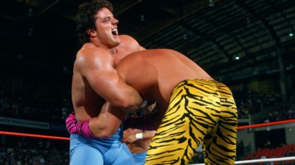 The British Bulldogs vs. The Dream Team – World Tag Team Championship Match: WrestleMania 2