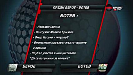 Преди Берое - Ботев