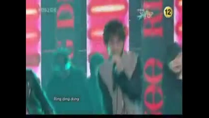 Shinee - Jojo + Ring Ding Dong [music Bank 15.01.2010]