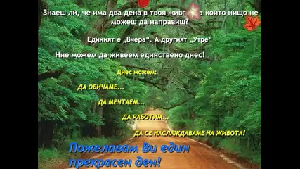 Пожелавам Ви един прекрасен ден!!!