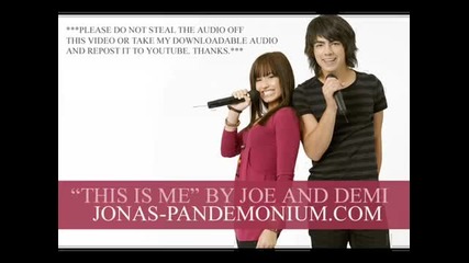 Joe Jonas Demi Lovato - This is Me (full) 