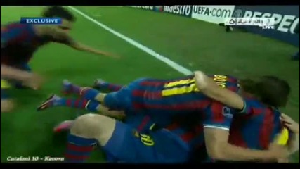 Barcelona vs Arsenal 4 - 1 or Leo Messi vs Arsenal 4 - 1 