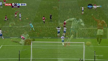 Manchester United vs. Brighton and Hove Albion - 1st Half Highlights