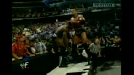 The Rock Vs. Booker T - No Dq Match