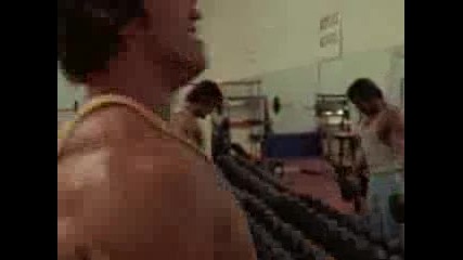 Arnold Schwarzenegger training 