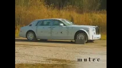 Тест стреляба по Rolls Royce 