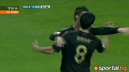 Страхотен Роналдо донесе победата на Реал Мадрид с 4:0 срещу Малага