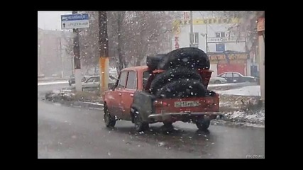 Смешни коли снимани в Русия (част 3)