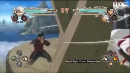 Naruto Shippuden Ultimate Ninja Storm Generations - Kiler bee vs Hashirama.