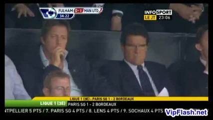 Fulham Vs Manchester United 2:2 Highlights 08 22 2010