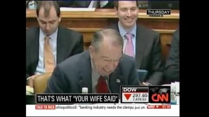 Senator Insults Another Senators Wife