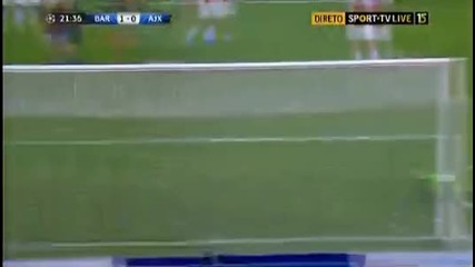 Барселона - Аякс 1:0, Меси (22)