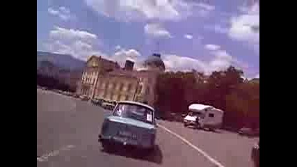 Трабант - Трабант 50 Год Юбилей Парад София Център 4