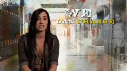 Demi Lovato Stands up Against Bullying