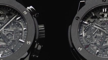 Един от най- красивите Hublot часовници - Classic Fusion Aerofusion Black Magic