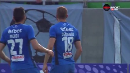 Антон Огнянов изравни за Левски срещу Дунав