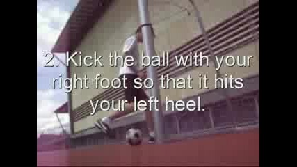 Football Trick Tutorial - Henry Backheel Spin Shot