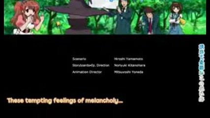 The Melancholy of Suzumiya Haruhi (ending)