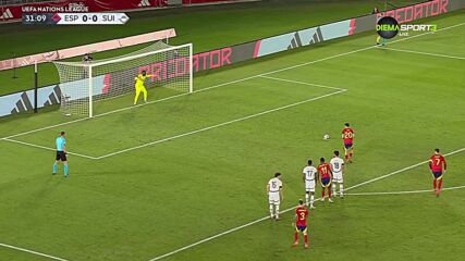 Испания - Швейцария 1:0 /първо полувреме/