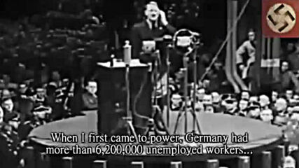 Adolf Hitler - 1933 - "we want nothing but peace!"