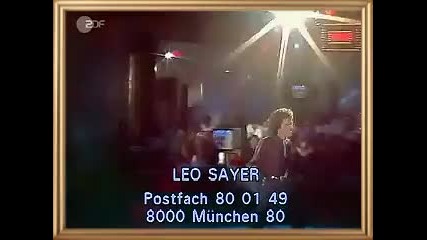 Leo Sayer - More Than I Can Say, 1980 ( Live)