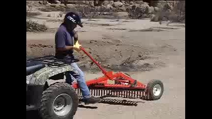 Atv Television Product Review - York Tow - Behind Rake 