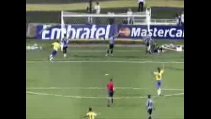 Brazil (luis Fabiano) 2 - 1 Uruguay