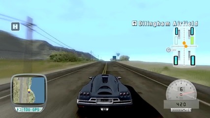 Koenigsegg Ccr Speed Run (~440km/h)