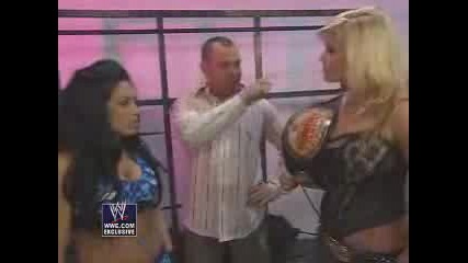 Melina And Beth Talk Backstage