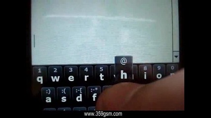 Демонстрация на приложението за Windows Mobile - Fingerkeyboard2