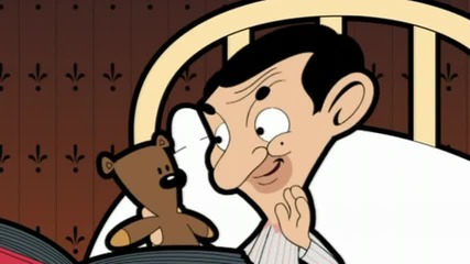 Mr Bean - Looking at pictures with Teddy