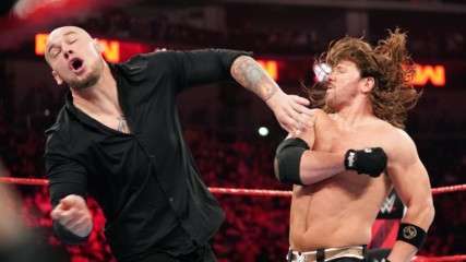 AJ Styles vs. Baron Corbin - Winner Challenges Seth Rollins for the Universal Title at WWE Money in the Bank: Raw, April