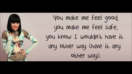 Jessie J feat David Guetta - Lase rlight (lyrics on screen)