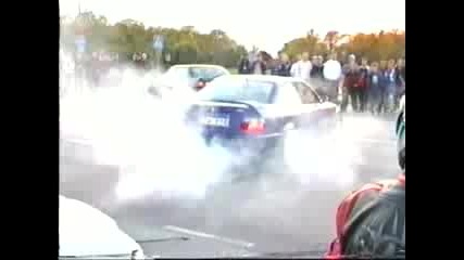 bmw m3 e36 burnout 
