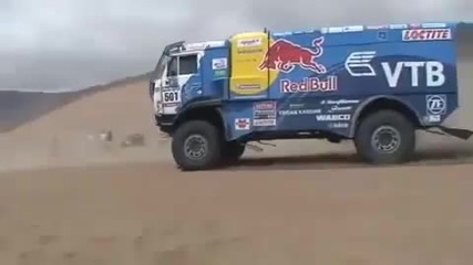 Rally Dakar 2010 - Robby Gordon Hummer vs Vladimir Chagin Kamaz 