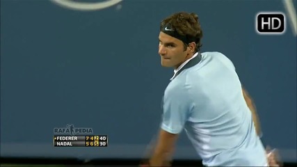 Nadal vs Federer - Cincinnati 2013 - Part 2!