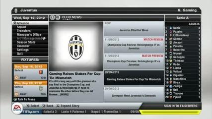 Fifa 13 | Juventus Manager Mode | S1. E6. |