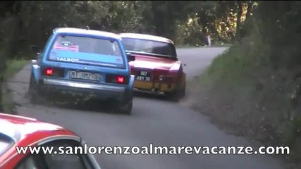 26° Rally Storico di Sanremo 2011 sorpasso incredibile