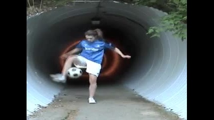 Female football freestyle - part 2 