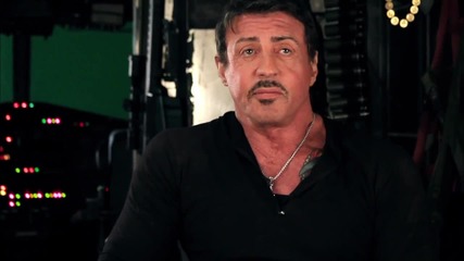 На снимачната площадка със Силвестър Сталоун / Непобедимите 2 (2012)