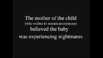 Призрак Посещава Бебе, Докато Родителите Му Спят