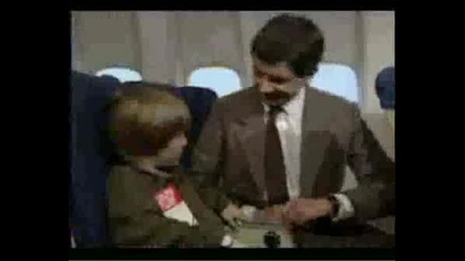 Mr. Bean В Самолета