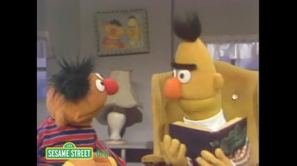 Sesame Street Ernie Gets Bert to Exercise